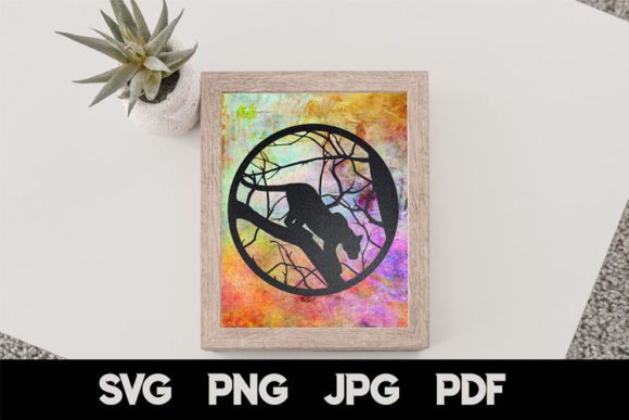 Big Cat SVG Panther Paper Cut Review