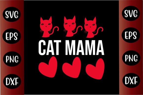 Cat SVG Design Cat Mama Review