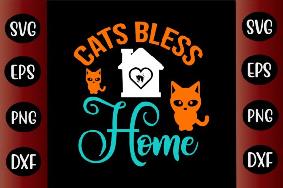Cat SVG Design Cats Bless Home Review