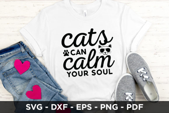 Cats Can Calm Your Soul SVG Review