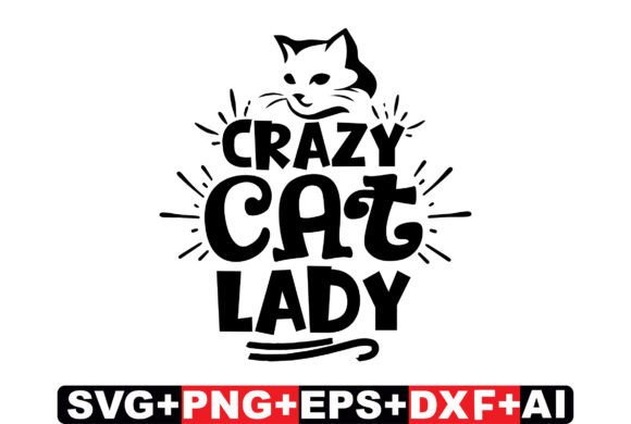 Crazy Cat Lady Cat SVG Design Review