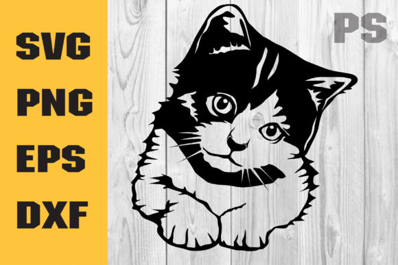 Cute Cat SVG for Embroidery Projects