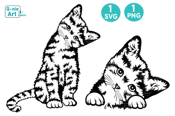 Cute Curious Kitten Cat Svg Review
