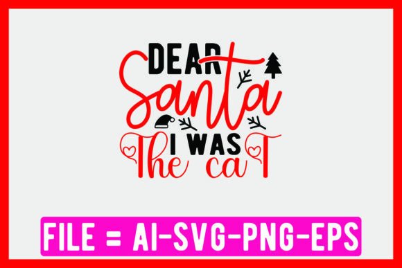 Dear Santa I Was the Cat SVG Review for Embroidery Projects