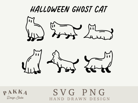 Ghost Cat Svg Bundle Boo Cat Review for Embroidery Projects
