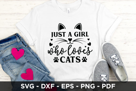 Just a Girl Who Loves Cats SVG Review