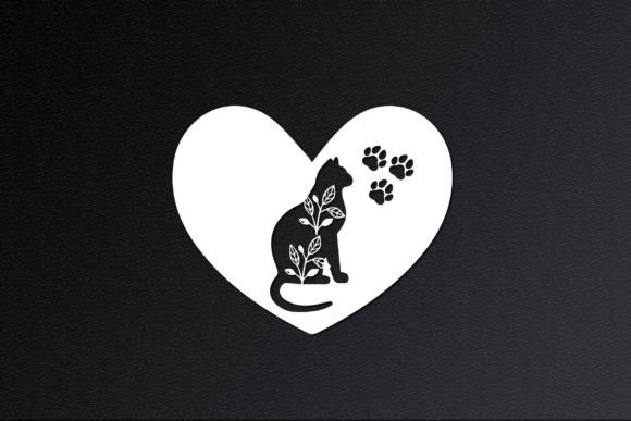 Layer Cut Cut File Cat Svg Floral Review for Embroidery Projects