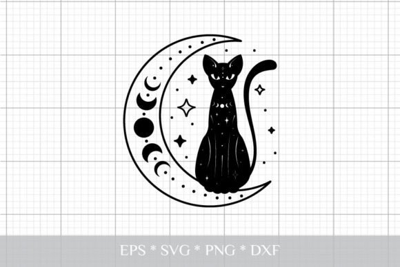 Mystical Black Cat SVG Review