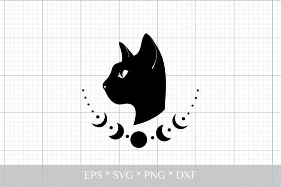 Mystical Black Cat SVG Review for Embroidery Projects
