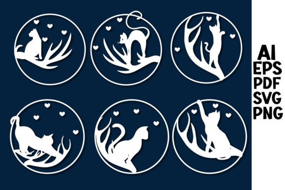 Round Tree Cat Svg Bundle Review